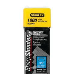 Stanley Bostitch SharpShooter Heavy Duty Staples, 3/8