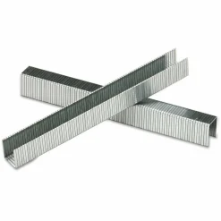 Stanley SharpShooter Heavy-Duty 1/2" Staples - Heavy Duty - 1/2" - 1/2" Leg - 3/8" Crown - Silver - 1000 / Box