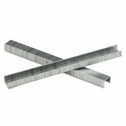 Stanley SharpShooter Heavy-Duty 1/4" Staples - Heavy Duty - 1/4" - 1/4" Leg - 3/8" Crown - Insulated - Silver - 1000 / Box
