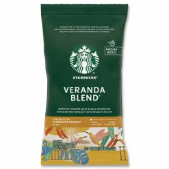 Starbucks Ground Coffee Packets, Veranda Blend, Light Roast, 18 Packets
