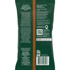 Starbucks Ground Coffee Packets, Pike Place, Medium Roast, 2.5 oz, 18 Packets
