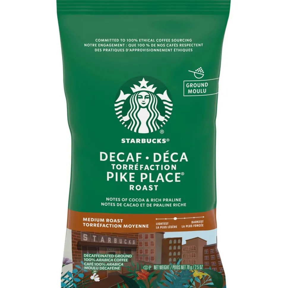 Starbucks Pike Place Decaf Coffee Packets