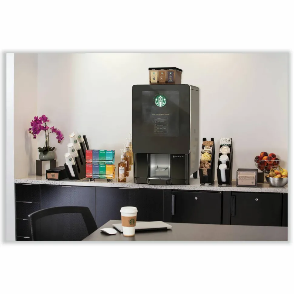 Starbucks Whole Bean Coffee, Decaffeinated, Pike Place, 1 lb, Bag, 6/Carton