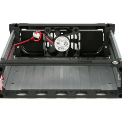 StarTech Aluminum Black SATA Hard Drive Drawer - Storage mobile rack - black