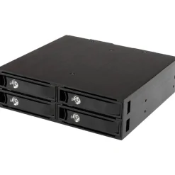 StarTech 4-Bay Mobile Rack Backplane for 2.5in SATA/SAS Drives, TAA