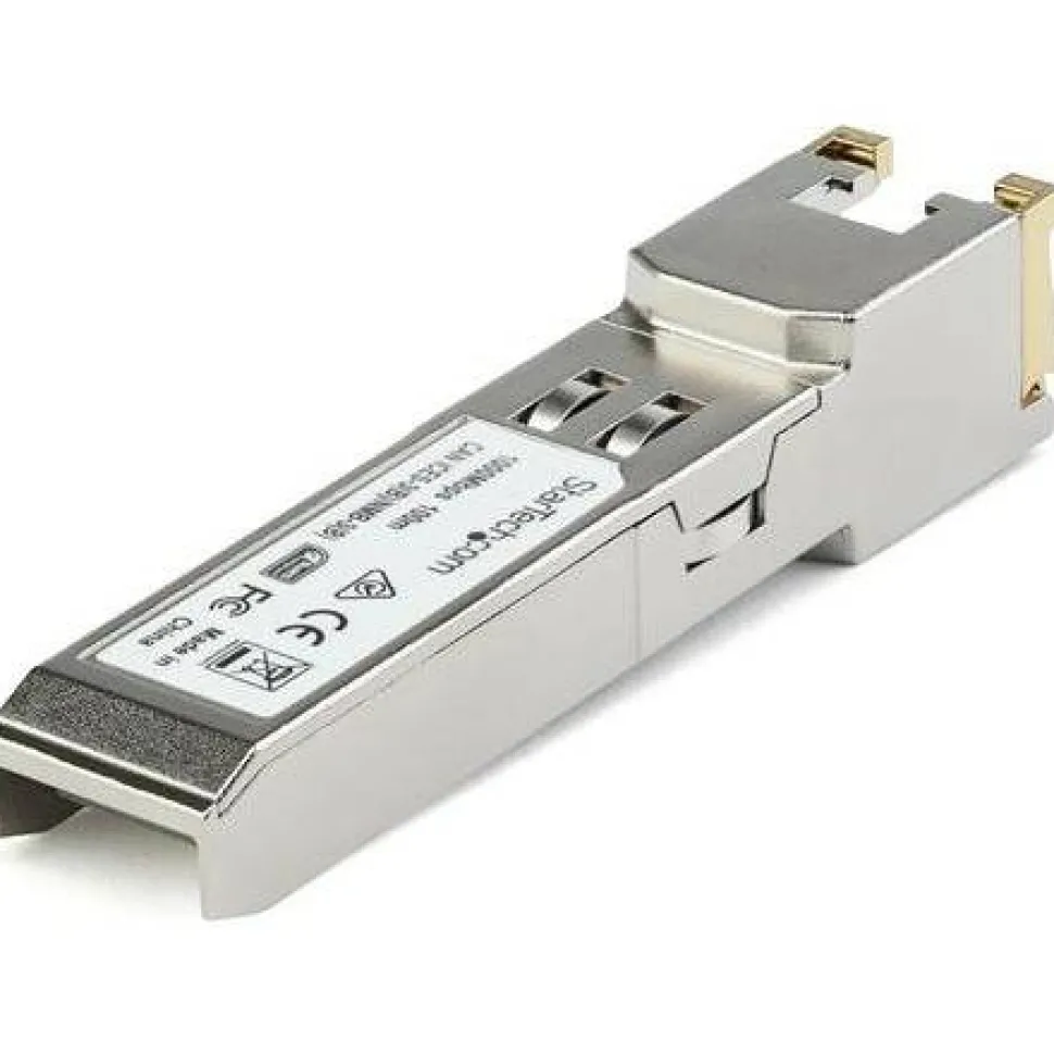 StarTech Cisco GLC-TE Compatible Module - SFP to RJ45 - 1000BASE-T 1G Copper Cat6/Cat5e Industrial Transceiver - Extended Temp 100m