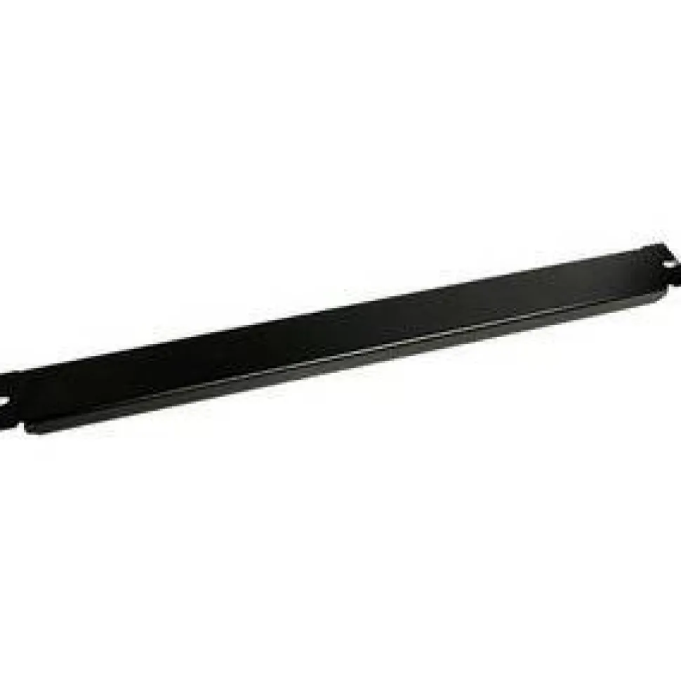 StarTech.com Blanking Panel - 1U - 19in - Steel - Black - Blank Rack Panel - Filler Panel - Rack Mount Panel - Rack Blanks