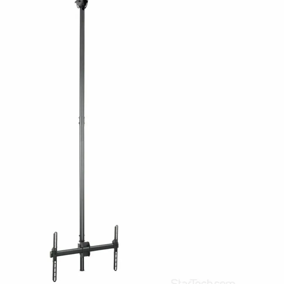 StarTech.com Ceiling TV Mount For 32 to 75" TVs, 8.2' to 9.8' Long Pole