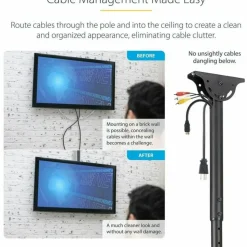 StarTech.com Ceiling TV Mount For 32 to 75
