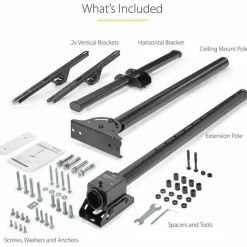 StarTech.com Ceiling TV Mount For 32 to 75