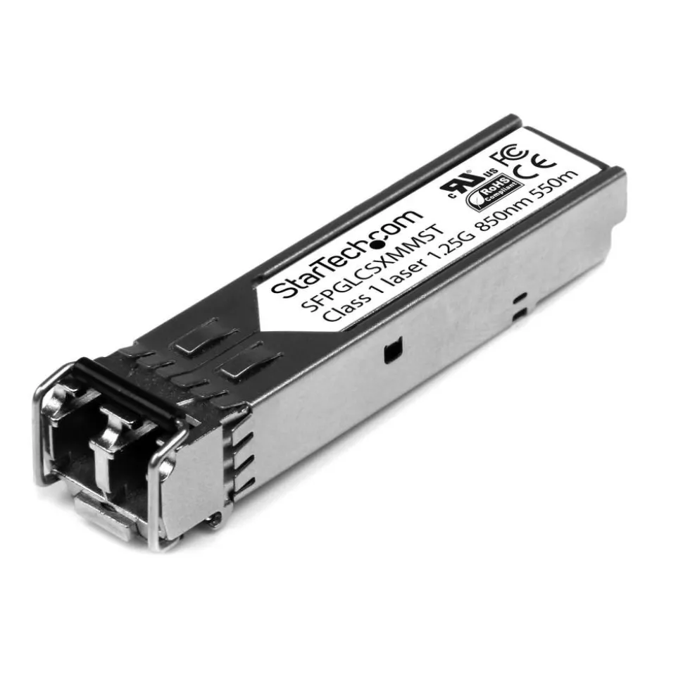 StarTech.com Cisco GLC-SX-MM Compatible SFP Module - 1000BASE-SX Fiber Optical SFP Transceiver - Lifetime Warranty - SFPGLCSXMMST