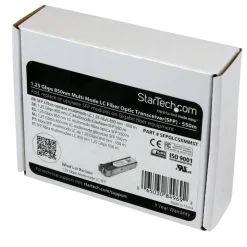 StarTech.com Cisco GLC-SX-MM Compatible SFP Module - 1000BASE-SX Fiber Optical SFP Transceiver - Lifetime Warranty - SFPGLCSXMMST