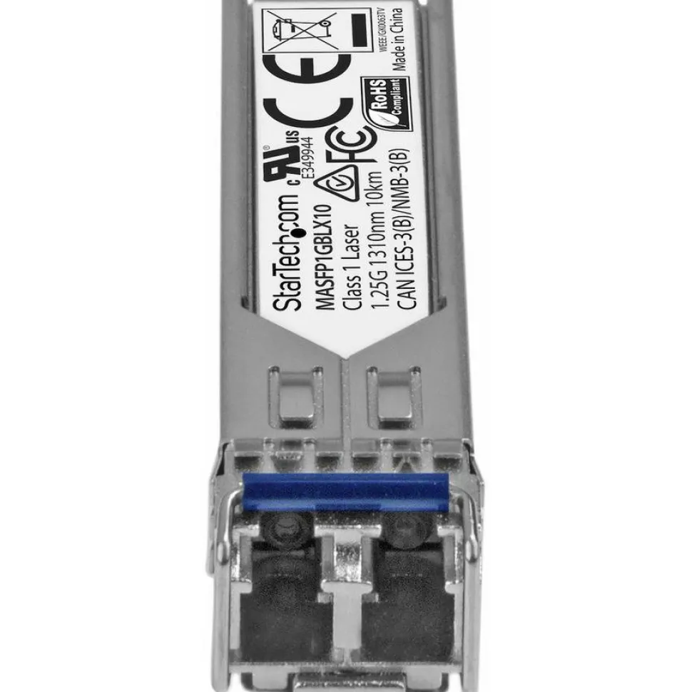 StarTech.com Cisco Meraki MA-SFP-1GB-LX10 Compatible SFP Module - 1000BASE-LX Fiber Optical SFP Transceiver - MASFP1GBLX10