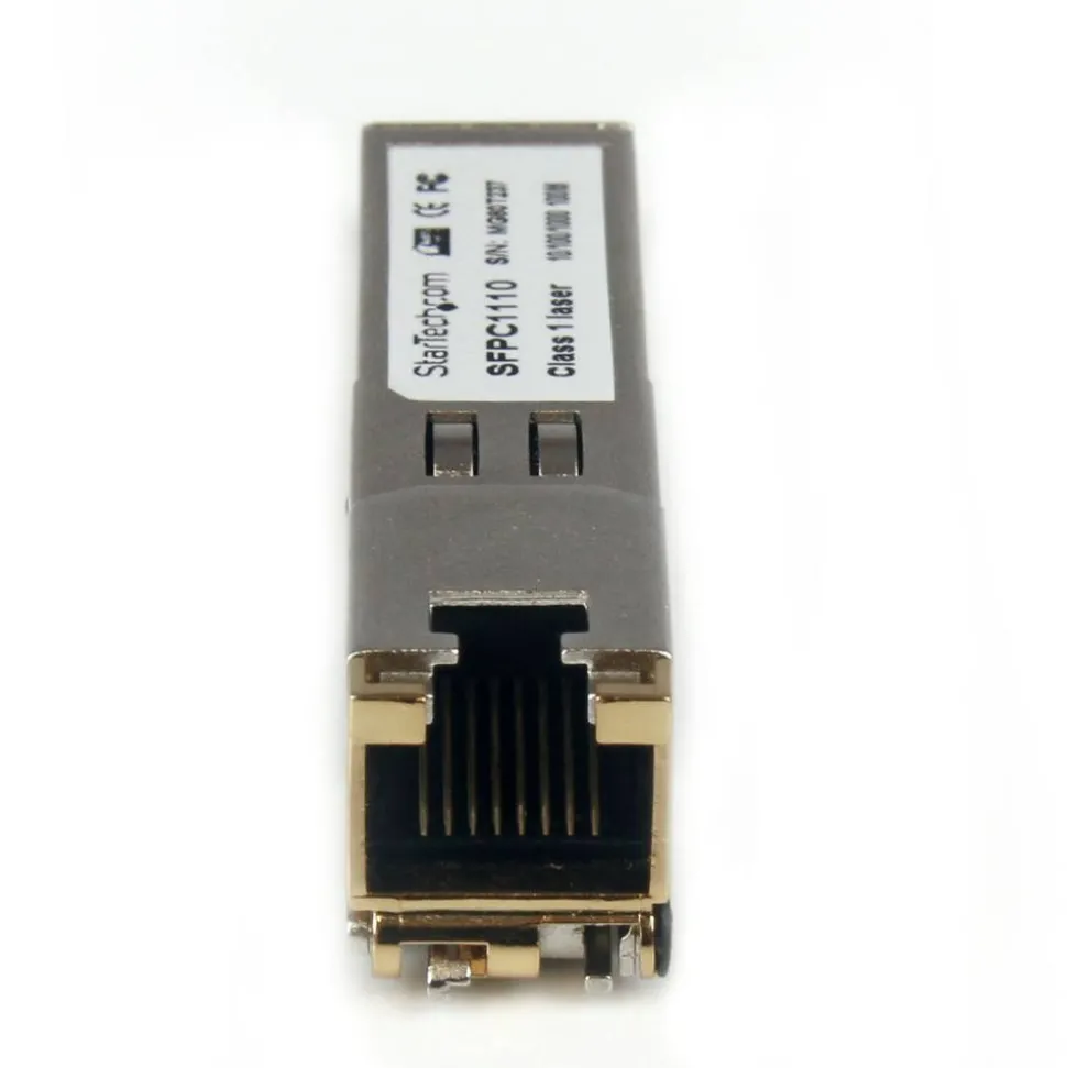 StarTech.com Cisco SFP-GE-T Compatible SFP Module - 1000BASE-T Copper SFP Transceiver - Lifetime Warranty - SFPC1110