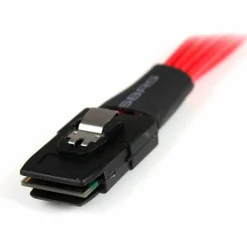 StarTech.com 50cm Serial Attached SCSI SAS Cable - SFF-8087 to 4x Latching SATA - 50cm SASto SATA Cable - SAS8087S450