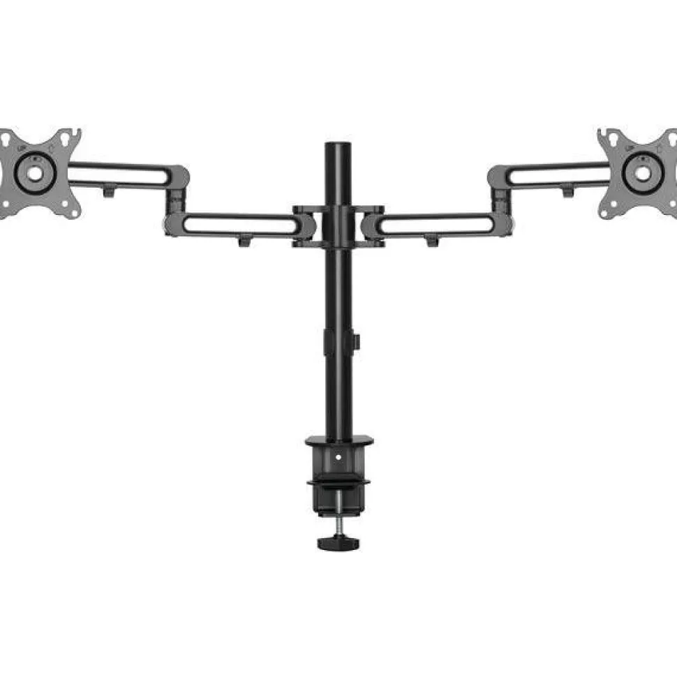 StarTech.com Desk Mount Dual Monitor Arm - Ergonomic VESA Compatible Mount - ARMDUAL3