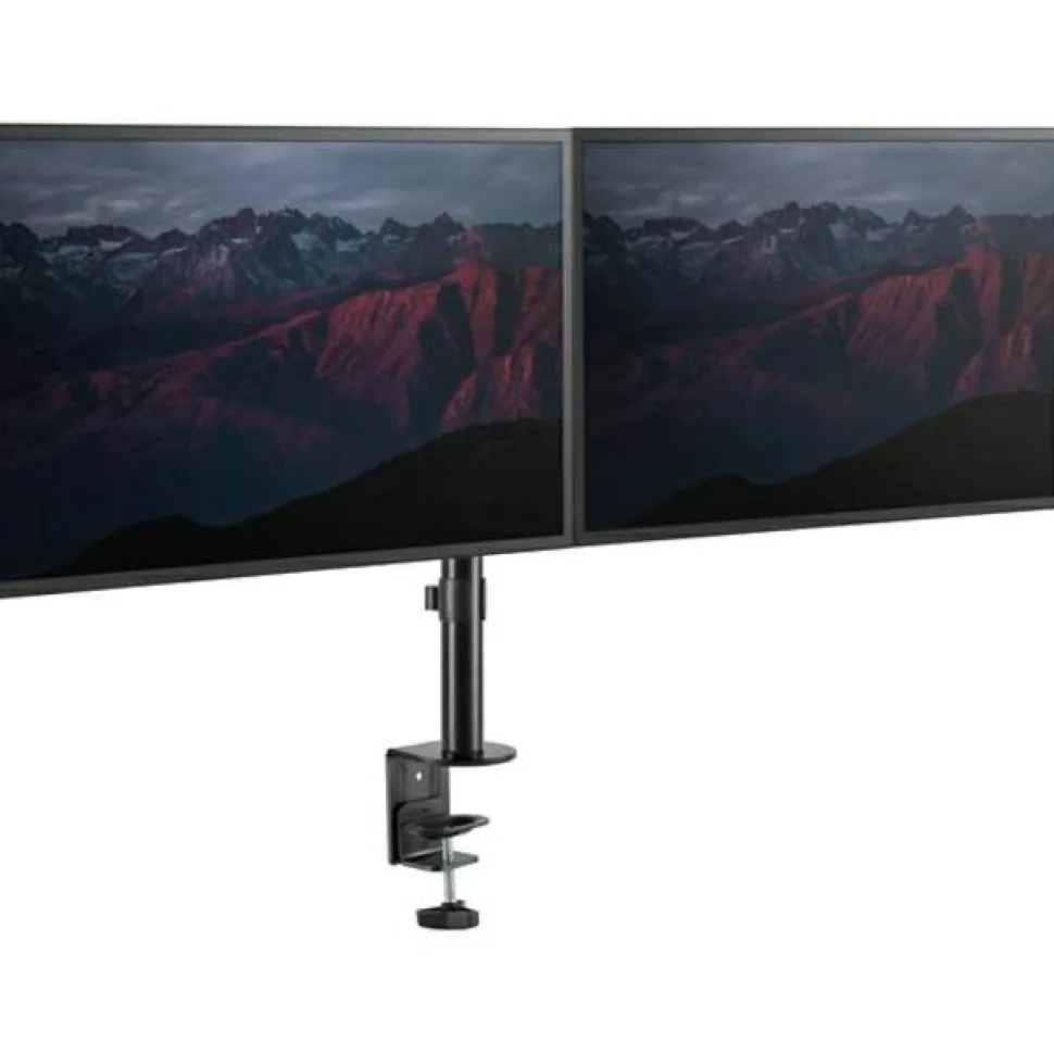 StarTech.com Desk Mount Dual Monitor Arm - Ergonomic VESA Compatible Mount - ARMDUAL3