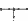 StarTech.com Desk Mount Triple Monitor Arm - Articulating - Steel - For VESA Monitors up to 27"- Clamp/Grommet - 3 Monitor Stand (ARMTRIO)