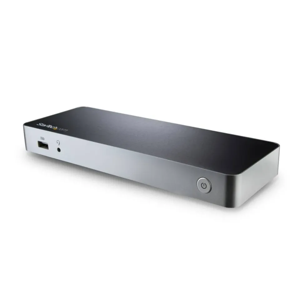 StarTech.com Dual Monitor USB-C Dock - Windows - 60W PD - 5x USB 3 - Dual HDMI /DVI - No Display Driver Setup - HDMI to DVI Adapters