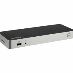 StarTech.com Dual Monitor USB C Dock - Dual 4K Laptop Docking Station - DP/HDMI - Windows/Mac - USB 3.0 SD Card Reader - 60W Power Delivery -