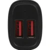 StarTech.com Dual Port USB Car Charger - Black - High Power 24W/4.8A - 2 port USB Car Charger