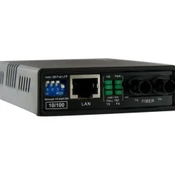 StarTech.com 10/100 Fiber to Ethernet Media Converter Multi Mode ST 2 km