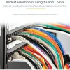 StarTech.com 12ft Black Cat6 Patch Cable with Snagless RJ45 Connectors - Cat6 Ethernet Cable - 12 ft Cat6 UTP Cable - N6PATCH12BK