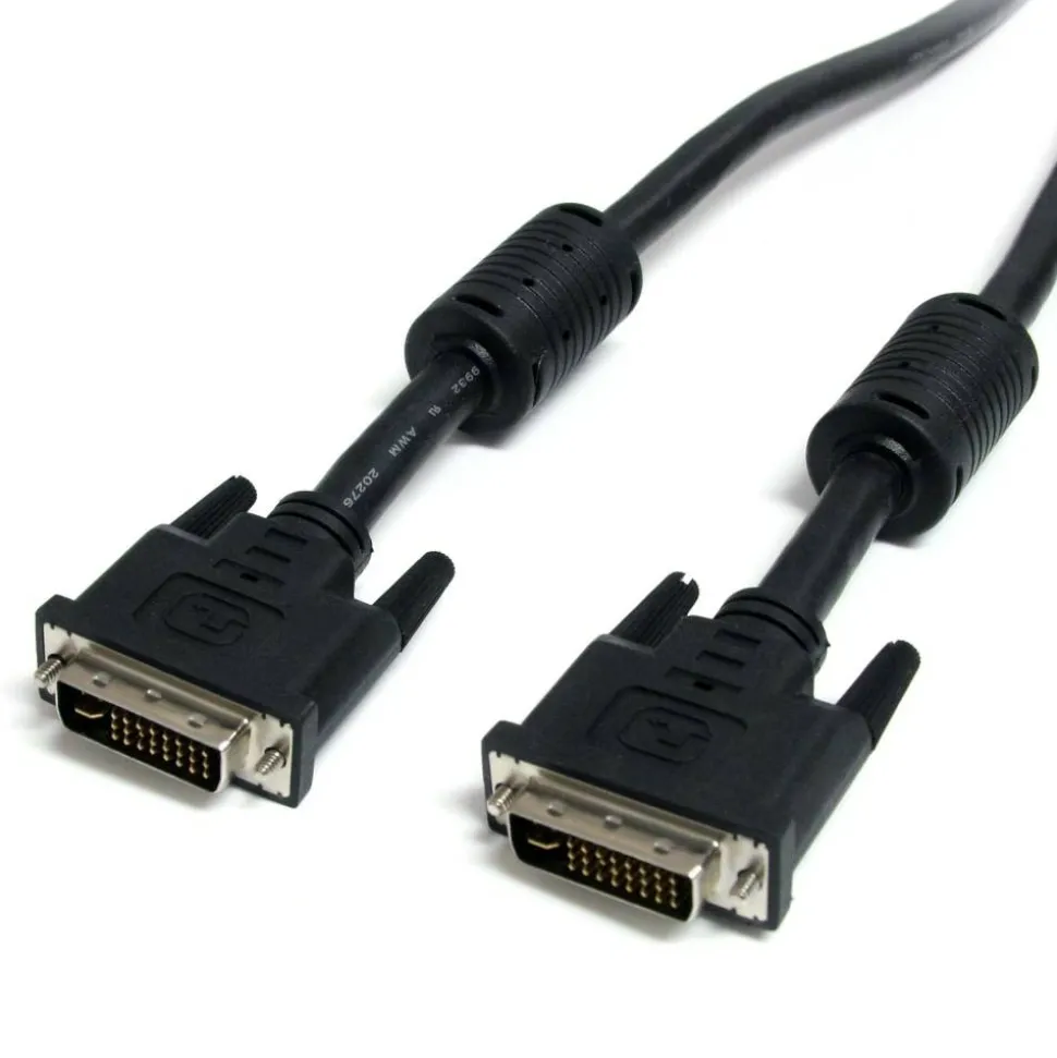 StarTech.com 10 ft DVI-I Dual Link Digital Analog Monitor Cable M/M - Provides a high speed, crystal clear connection between your DVI devices