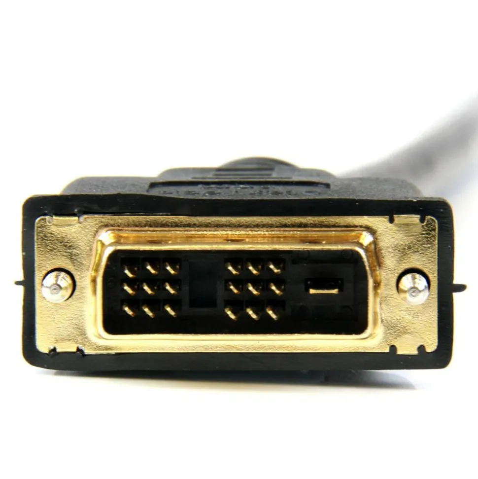 StarTech.com 3 ft HDMI to DVI-D Cable - M/M - 3 ft DVI/HDMI Video Cable - HDDVIMM3