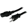 StarTech.com 4 ft Heavy Duty 14 AWG Computer Power Cord - NEMA5-15P to C15