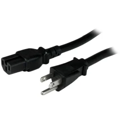 StarTech.com 4 ft Heavy Duty 14 AWG Computer Power Cord - NEMA5-15P to C15