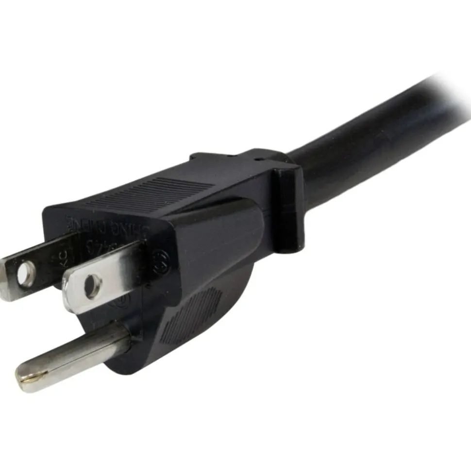 StarTech.com 6 ft Heavy Duty 14 AWG Computer Power Cord - NEMA 5-15P to C19