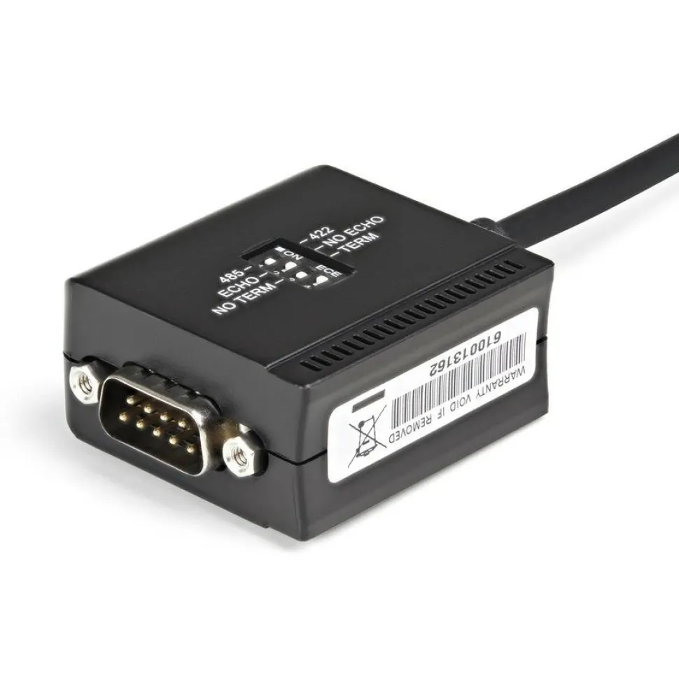 StarTech.com 6ft (1.8m) 1-Port Professional RS422/485 USB Serial Cable Adapter with COM Retention, USB to RS422 Adapter - ICUSB422