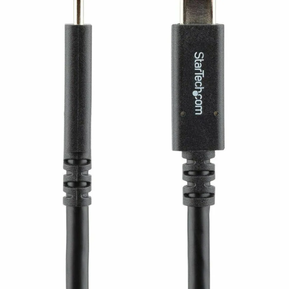 StarTech.com 6 ft (1.8m) USB C to USB C Cable, 5A 100W PD 3.0, Certified Works With Chromebook, USB-IF Certified, M/M, USB 3.0 (5Gbps) - USB315C5C6