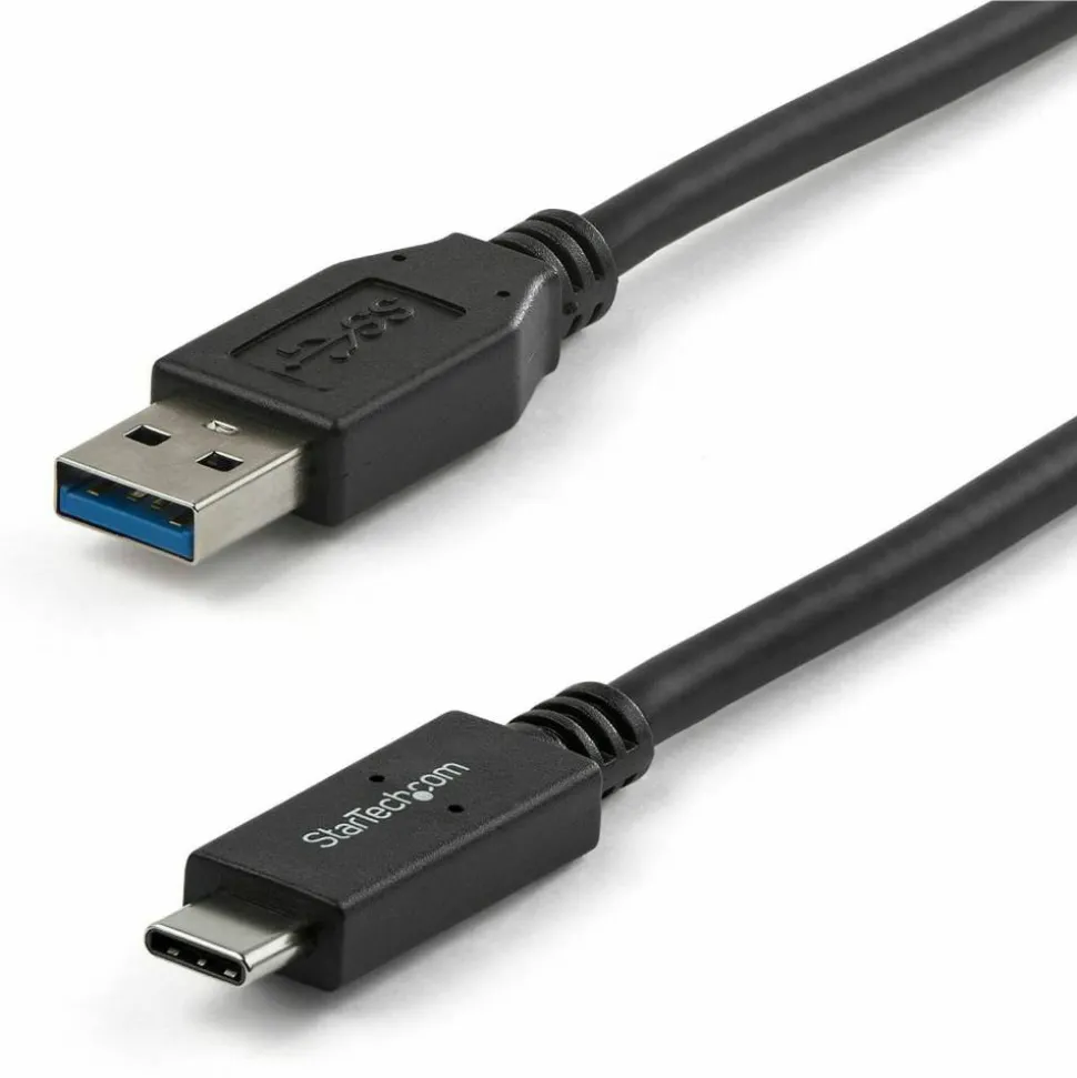 StarTech.com 3ft 1m USB to USB C Cable - USB 3.1 10Gpbs - USB-IF Certified - USB A to USB C Cable - USB 3.1 Type C Cable - USB31AC1M