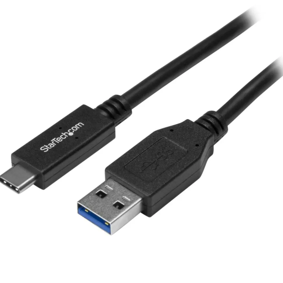 StarTech.com 3ft 1m USB to USB C Cable - USB 3.1 10Gpbs - USB-IF Certified - USB A to USB C Cable - USB 3.1 Type C Cable - USB31AC1M