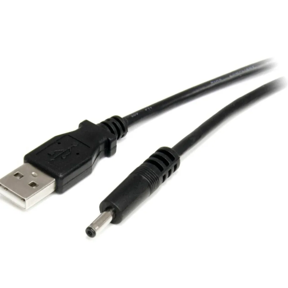 StarTech.com 3 ft USB to Type H Barrel 5V DC Power Cable - Charge your 5V DC Devices using a Laptop or Desktop USB Port - USB2TYPEH