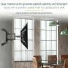 StarTech.com Full Motion TV Wall Mount - For up to 80" VESA Mount Displays - Articulating Arm - Steel - FPWARTS1