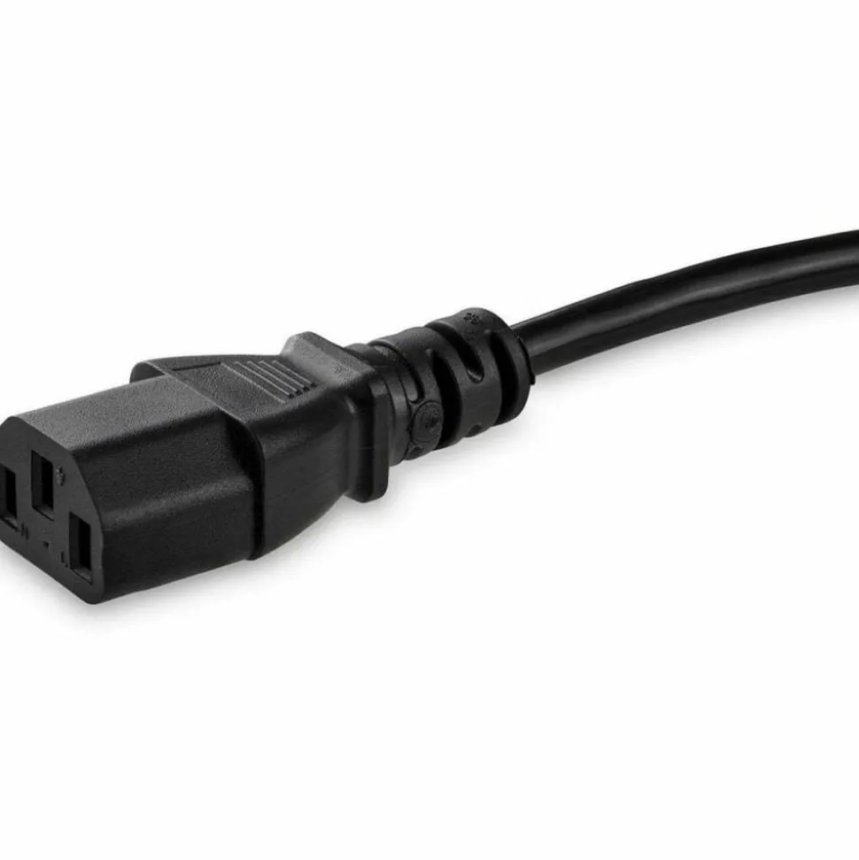 StarTech.com Hospital Grade NEMA 5-15P To C13 Monitor Power Cable, 6'