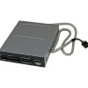 StarTech.com 3.5in Front Bay 22-in-1 USB 2.0 Internal Multi Media Memory Card Reader - Black - 22-i - 35FCREADBK3