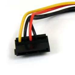 StarTech.com 6in 4 Pin Molex to Right Angle SATA Power Cable Adapter