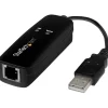 StarTech.com 56K USB Dial-up and Fax Modem - V.92 - External - Hardware Based