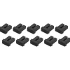 StarTech.com LC SFP Dust Covers - 10 Pack - Fiber Optic Dust Caps - SFP Port Cover