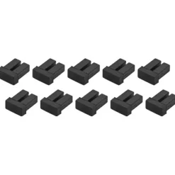 StarTech.com LC SFP Dust Covers - 10 Pack - Fiber Optic Dust Caps - SFP Port Cover