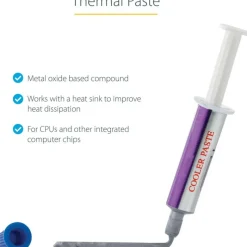 StarTech.com Metal Oxide Thermal CPU Paste Compound Tube - ><noscript><img width=