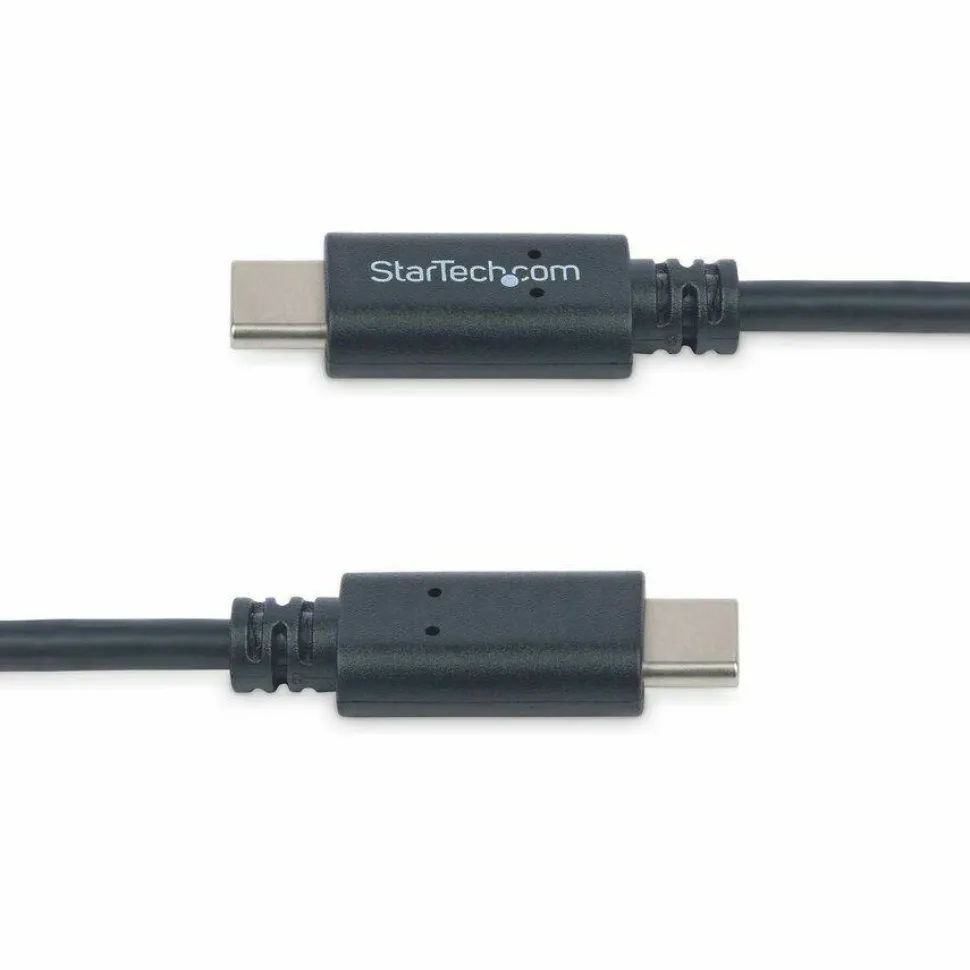 StarTech.com 2m 6 ft USB C Cable - M/M - USB 2.0 - USB-IF Certified - USB-C Charging Cable - USB 2.0 Type C Cable - 6.60 ft USB Data Transfer Cable