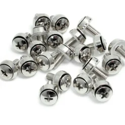 StarTech.com M6 Mounting Screws For Server Rack Cabinet, Pack Of 50