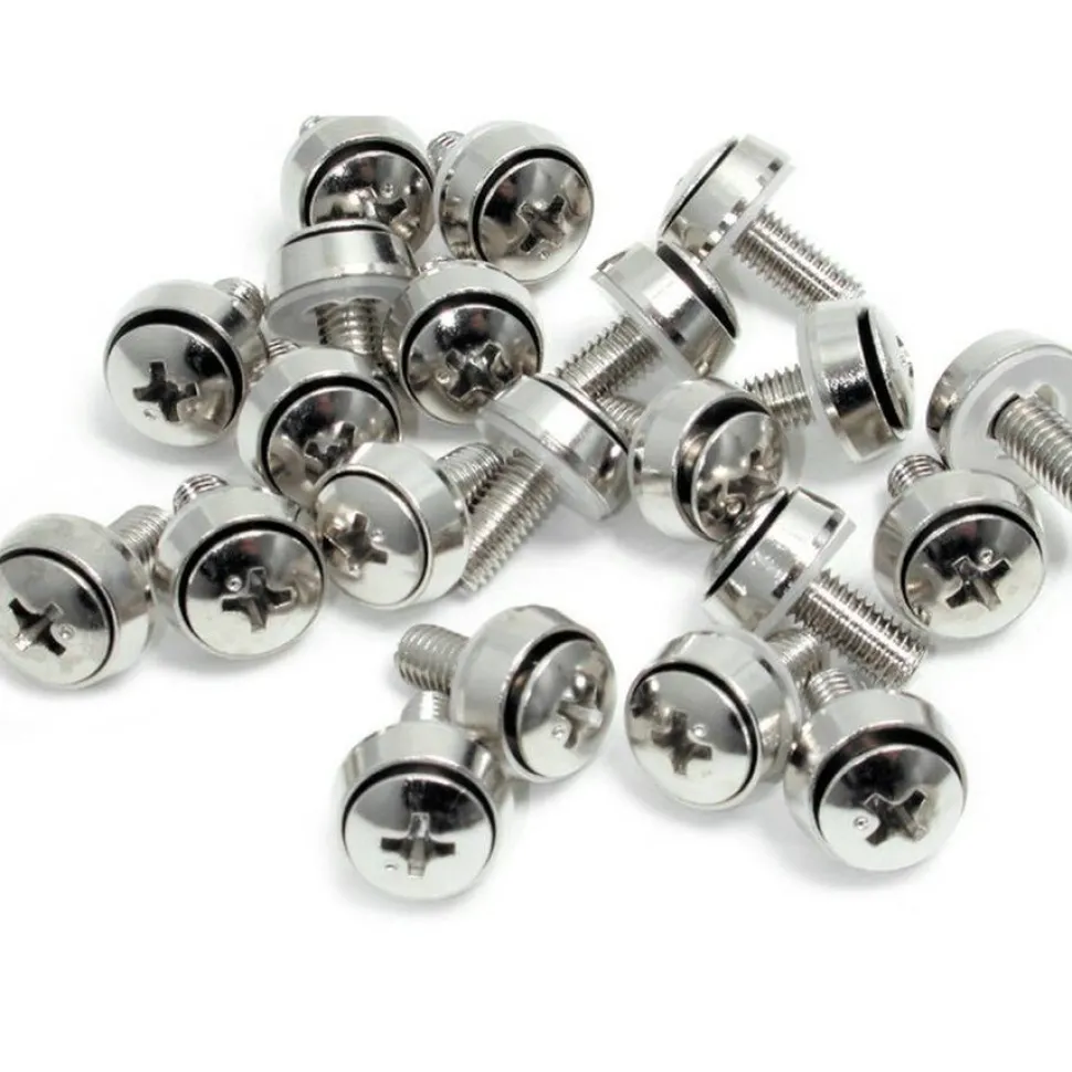 StarTech.com M6 Mounting Screws For Server Rack Cabinet, Pack Of 50