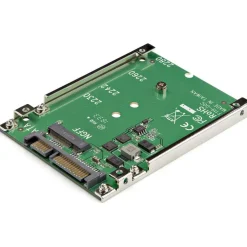 StarTech.com M.2 SATA SSD to 2.5in SATA Adapter Converter - Convert an M.2 SSD into a 7mm high 2.5in SATA 6Gbps Open Frame SSD