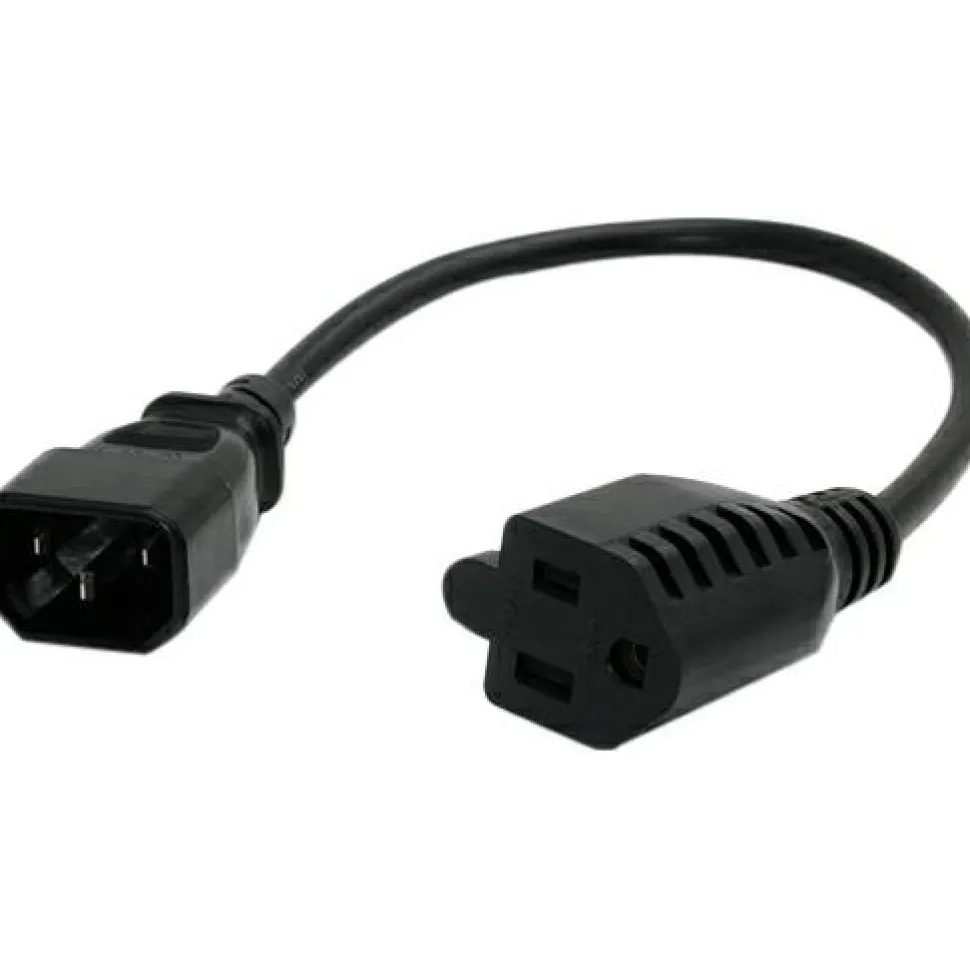 StarTech.com PAC100 Computer Power Cord, 1 ft